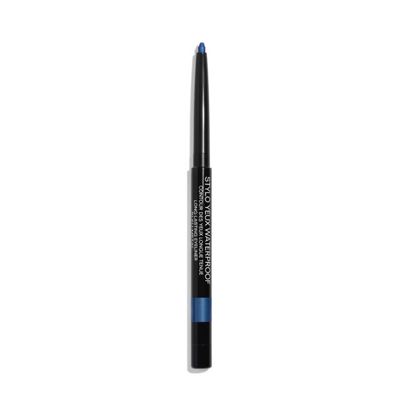 CHANEL STYLO YEUX WATERPROOF LONG LASTING EYELINER 38 Blue Metal  0.01 OZ - Picture 1 of 5